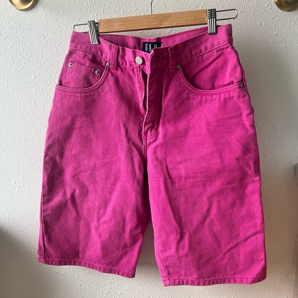 GAP Vintage Denim Jean Shorts - PINK